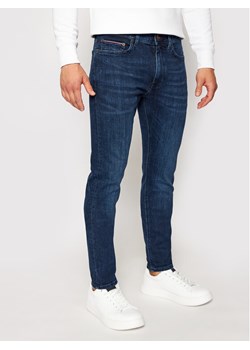 Tommy Hilfiger Jeansy Bleecker MW0MW15599 Granatowy Slim Fit ze sklepu MODIVO w kategorii Jeansy męskie - zdjęcie 181090723