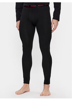 Hugo Kalesony Long John Linked 50485314 Czarny Skinny Fit ze sklepu MODIVO w kategorii Kalesony - zdjęcie 181090900