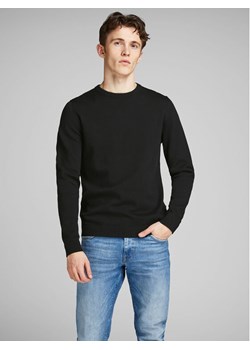 Jack&Jones Sweter Basic 12137190 Czarny Regular Fit ze sklepu MODIVO w kategorii Swetry męskie - zdjęcie 181090912