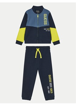 Guess Dres N5RG06 KA6R4 Granatowy Regular Fit ze sklepu MODIVO w kategorii Dresy chłopięce - zdjęcie 181091040