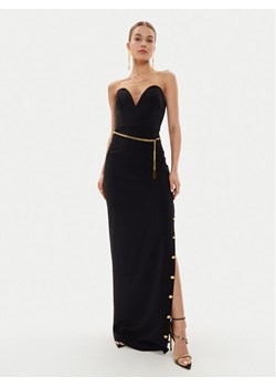 Elisabetta Franchi Sukienka wieczorowa AB-629-46E2-V690 Czarny Slim Fit ze sklepu MODIVO w kategorii Sukienki - zdjęcie 181091083