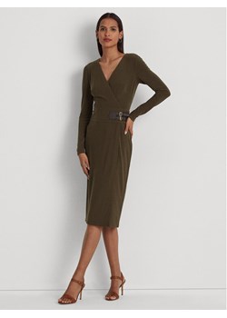 Lauren Ralph Lauren Sukienka codzienna 250751548008 Zielony Regular Fit ze sklepu MODIVO w kategorii Sukienki - zdjęcie 181091132
