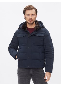 Tommy Hilfiger Kurtka zimowa Rockie MW0MW32790 Granatowy Regular Fit ze sklepu MODIVO w kategorii Kurtki męskie - zdjęcie 181091141