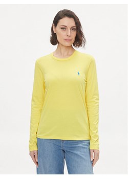 Polo Ralph Lauren Bluzka Newlsrltpp 211898699012 Żółty Regular Fit ze sklepu MODIVO w kategorii Bluzki damskie - zdjęcie 181091151