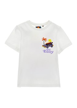 Original Marines T-Shirt DDP2197B Écru Regular Fit ze sklepu MODIVO w kategorii Bluzki dziewczęce - zdjęcie 181091173
