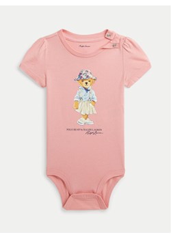 Polo Ralph Lauren Body dziecięce 310942270001 Różowy ze sklepu MODIVO w kategorii Body niemowlęce - zdjęcie 181091241
