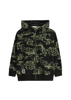 Coccodrillo Bluza WC5132401GBJ Khaki Regular Fit ze sklepu MODIVO w kategorii Bluzy chłopięce - zdjęcie 181091251