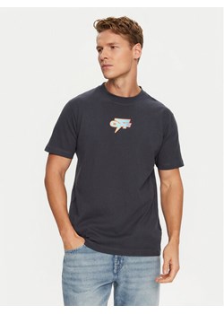 Off-White T-Shirt OMAA027F22JER0074641 Granatowy Regular Fit ze sklepu MODIVO w kategorii T-shirty męskie - zdjęcie 181091271