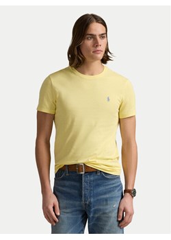 Polo Ralph Lauren T-Shirt 710671438414 Żółty Slim Fit ze sklepu MODIVO w kategorii T-shirty męskie - zdjęcie 181091380
