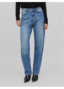 Vila Jeansy Kelly 14084730 Niebieski Straight Fit ze sklepu MODIVO w kategorii Jeansy damskie - zdjęcie 181091383