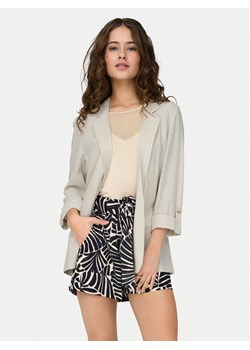 ONLY Marynarka Siesta 15322274 Beżowy Loose Fit ze sklepu MODIVO w kategorii Marynarki damskie - zdjęcie 181091434