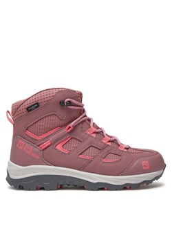 Jack Wolfskin Trekkingi VOJO TEXAPORE MID 4042181-2197 S Różowy ze sklepu MODIVO w kategorii Buty trekkingowe dziecięce - zdjęcie 181091582