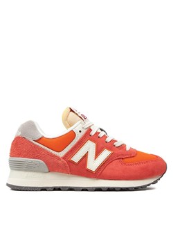 New Balance Sneakersy U574RCB Pomarańczowy ze sklepu MODIVO w kategorii Buty sportowe męskie - zdjęcie 181091860
