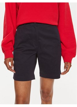 Gant Szorty materiałowe Chino 4020078 Granatowy Slim Fit ze sklepu MODIVO w kategorii Szorty - zdjęcie 181091983