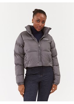 Columbia Kurtka zimowa Puffect™ Cropped Jacket Szary Regular Fit ze sklepu MODIVO w kategorii Kurtki damskie - zdjęcie 181092221