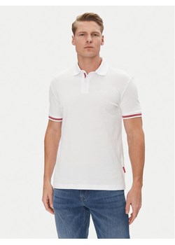 JOOP! Jeans Polo 15 JJJ-17Amare 30046012 Biały Modern Fit ze sklepu MODIVO w kategorii T-shirty męskie - zdjęcie 181092543