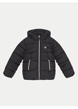 United Colors Of Benetton Kurtka zimowa 2LETCN04Y Czarny Regular Fit ze sklepu MODIVO w kategorii Kurtki chłopięce - zdjęcie 181092662