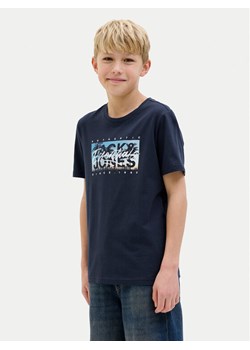 Jack&Jones Junior T-Shirt Colton 12269809 Granatowy Regular Fit ze sklepu MODIVO w kategorii T-shirty chłopięce - zdjęcie 181092673