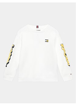 Tommy Hilfiger Bluza KB0KB08184 D Biały Regular Fit ze sklepu MODIVO w kategorii Bluzy chłopięce - zdjęcie 181092714