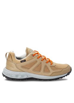 Jack Wolfskin Trekkingi Woodland 2 Texapore Low W 4051341 Beżowy ze sklepu MODIVO w kategorii Buty trekkingowe damskie - zdjęcie 181092741