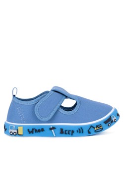 Action Boy Kapcie CF2500-3(CH) Niebieski ze sklepu MODIVO w kategorii Kapcie dziecięce - zdjęcie 181092940