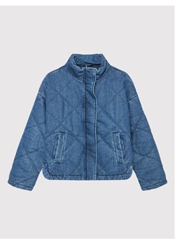 United Colors Of Benetton Kurtka jeansowa 2BDDCN00Q Niebieski Regular Fit ze sklepu MODIVO w kategorii Kurtki chłopięce - zdjęcie 181092994