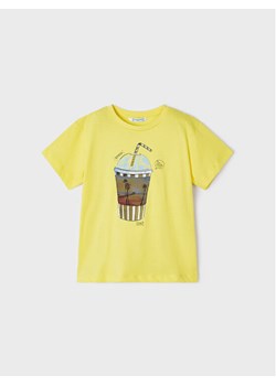 Mayoral T-Shirt 3014 Żółty Regular Fit ze sklepu MODIVO w kategorii T-shirty chłopięce - zdjęcie 181093044