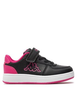 Kappa Sneakersy Logo Malone 5 Ev Inf 381Y12W Czarny ze sklepu MODIVO w kategorii Buty sportowe dziecięce - zdjęcie 181093221