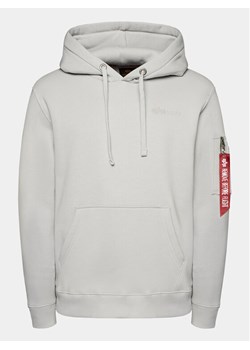 Alpha Industries Bluza Air Force 138337 Szary Regular Fit ze sklepu MODIVO w kategorii Bluzy męskie - zdjęcie 181093411