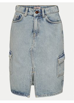 Kids ONLY Spódnica jeansowa Posey 15341484 Niebieski Regular Fit ze sklepu MODIVO w kategorii Spódnice dziewczęce - zdjęcie 181093431