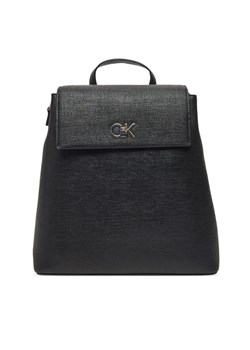 Calvin Klein Plecak Ck Backpack With Conv Strap_Tex K60K613237 Czarny ze sklepu MODIVO w kategorii Plecaki - zdjęcie 181093442