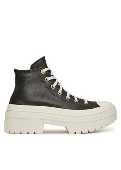 Converse Trampki Chuck Taylor All Star Lugged Heel Platform Gold A11500C Czarny ze sklepu MODIVO w kategorii Trampki damskie - zdjęcie 181093491