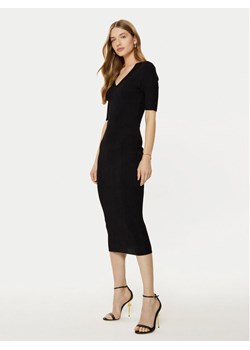 Guess Sukienka dzianinowa W5RK11 Z2V62 Czarny Bodycon Fit - id: 0000304595868 - marki Guess - 181093570 Guess Sukienka dzianinowa W5RK11 Z2V62 Czarny Bodycon Fit ze sklepu MODIVO w kategorii Sukienki - zdjęcie 181093570