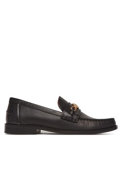 TWINSET Mokasyny 251TCP130 Czarny ze sklepu MODIVO w kategorii Mokasyny damskie - zdjęcie 181093584