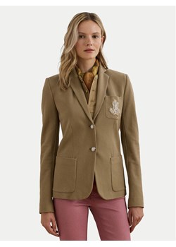 LAUREN RALPH LAUREN Marynarka 200797305021 Beżowy Regular Fit ze sklepu MODIVO w kategorii Marynarki damskie - zdjęcie 181093741