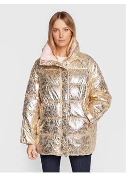 PINKO Kurtka zimowa Brunella 1G17Z5 A03G Złoty Relaxed Fit ze sklepu MODIVO w kategorii Kurtki damskie - zdjęcie 181093763