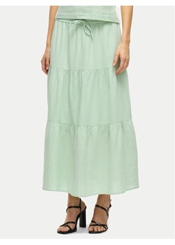 Vila Spódnica maxi Lania 14105428 Zielony Regular Fit ze sklepu MODIVO w kategorii Spódnice - zdjęcie 181093794