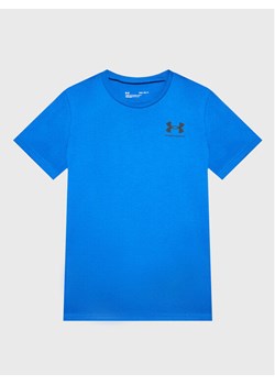 Under Armour T-Shirt Ua Sportstyle Left Chest 1363280 Niebieski Regular Fit ze sklepu MODIVO w kategorii T-shirty chłopięce - zdjęcie 181093882