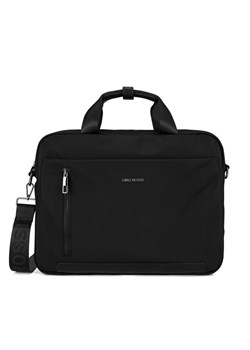 Gino Rossi Torba na laptopa GIN-K-011-CCC-06 Czarny ze sklepu MODIVO w kategorii Torby na laptopa - zdjęcie 181093930