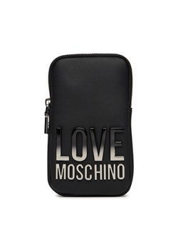 LOVE MOSCHINO Torebka na telefon JC5729PP0MKD000B Czarny ze sklepu MODIVO w kategorii Etui - zdjęcie 181093932