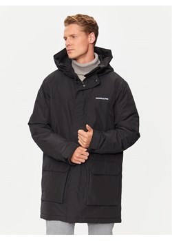 Didriksons Parka Danny 505802 Czarny Regular Fit ze sklepu MODIVO w kategorii Parki męskie - zdjęcie 181094032