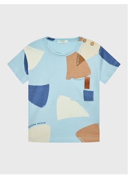United Colors Of Benetton T-Shirt 3HVDA102C Błękitny Regular Fit ze sklepu MODIVO w kategorii Koszulki niemowlęce - zdjęcie 181094040