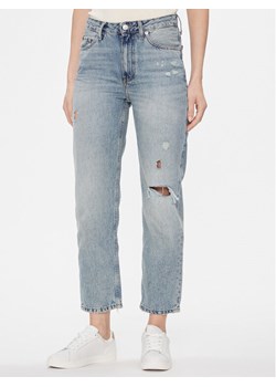 Tommy Hilfiger Jeansy Classic WW0WW40632 Niebieski Straight Fit ze sklepu MODIVO w kategorii Jeansy damskie - zdjęcie 181094240