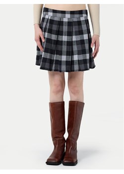 Noisy May Spódnica mini Ebba 27031442 Szary Regular Fit ze sklepu MODIVO w kategorii Spódnice - zdjęcie 181094351