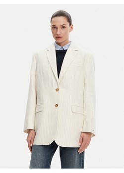 Tommy Hilfiger Marynarka WW0WW46167 Beżowy Relaxed Fit ze sklepu MODIVO w kategorii Marynarki damskie - zdjęcie 181094364
