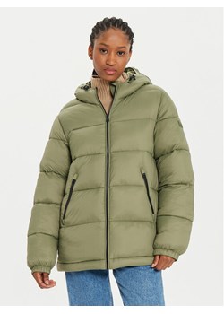 Napapijri Kurtka zimowa A-Box Logo NP0A4HZ2 Zielony Regular Fit ze sklepu MODIVO w kategorii Kurtki damskie - zdjęcie 181094390