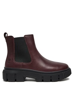 Timberland Sztyblety TB0A2QHQC601 Bordowy ze sklepu MODIVO w kategorii Botki - zdjęcie 181094391