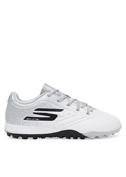 Skechers Buty do piłki nożnej Razor 1.5 Jr Youth Tf 252061L/WSL Biały ze sklepu MODIVO w kategorii Buty sportowe dziecięce - zdjęcie 181094401