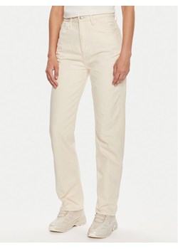 Calvin Klein Jeans Jeansy Hammerloop J20J223656 Écru Straight Fit ze sklepu MODIVO w kategorii Jeansy damskie - zdjęcie 181094442