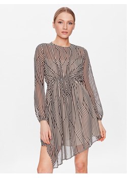 Sisley Sukienka codzienna 4W7XLV036 Beżowy Regular Fit ze sklepu MODIVO w kategorii Sukienki - zdjęcie 181094452